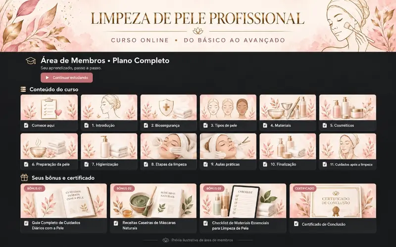 Área de Membros Premium